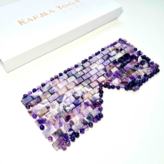 Amethyst eye mask